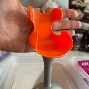 Barbie Doll Orange Stool Salon Chair